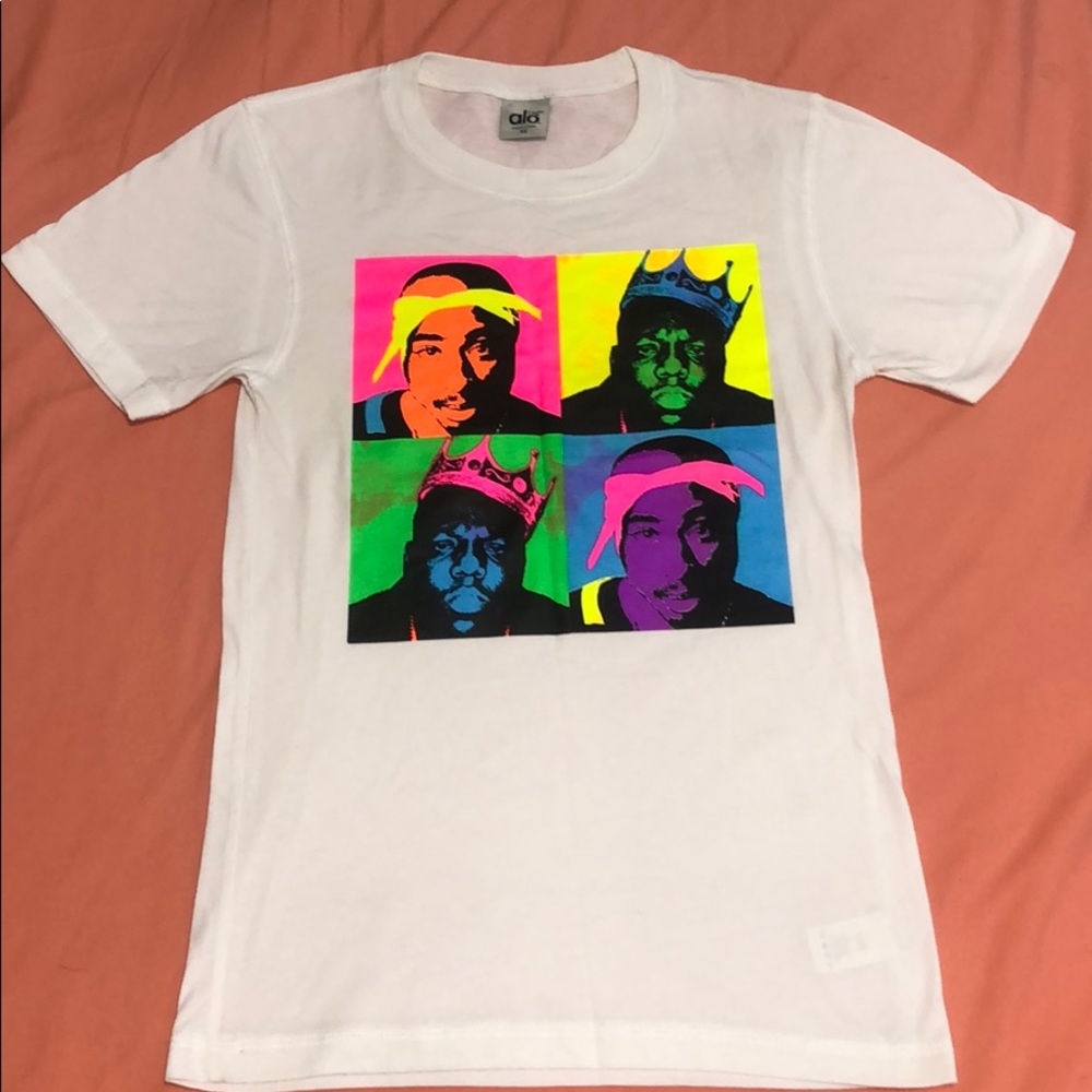 Tupac & Biggie Custom T-shirt (XS)